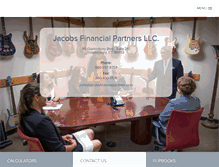 Tablet Screenshot of jacobsfinancialpartners.com